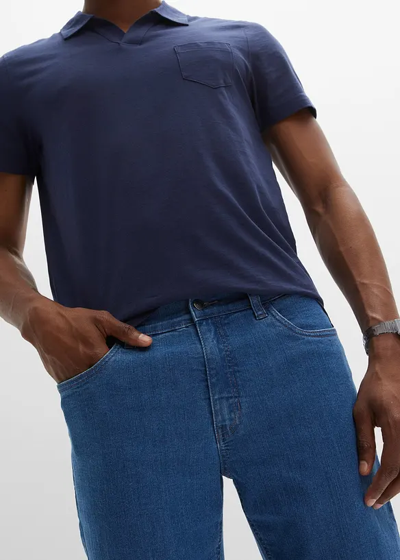 John Baner JEANSWEAR Long-Stretch-Jeans-Bermuda, Regular Fit (2er Pack) Schlussverkauf