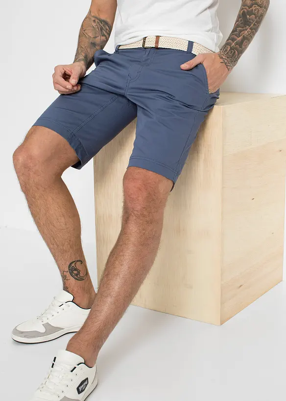 bpc bonprix collection Stretch-Chino-Bermuda mit Gürtel, Regular Fit Meist gekauft