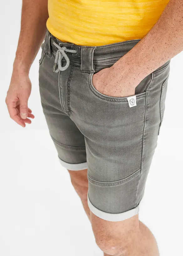 John Baner JEANSWEAR Sweatjeans-Bermuda, Regular Fit Blitzverkäufe