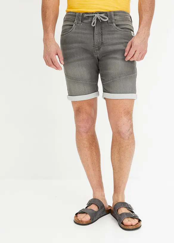 John Baner JEANSWEAR Sweatjeans-Bermuda, Regular Fit Kostenloser Versand