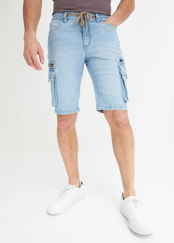John Baner JEANSWEAR Long Jeans-Shorts mit Cargotaschen, Regular Fit Sonderangebot