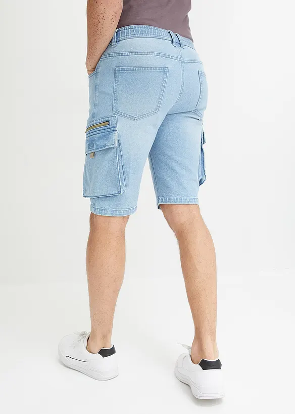 John Baner JEANSWEAR Long Jeans-Shorts mit Cargotaschen, Regular Fit Sonderangebot