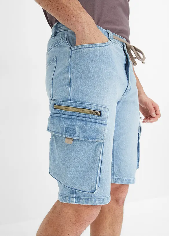 John Baner JEANSWEAR Long Jeans-Shorts mit Cargotaschen, Regular Fit Rabatt