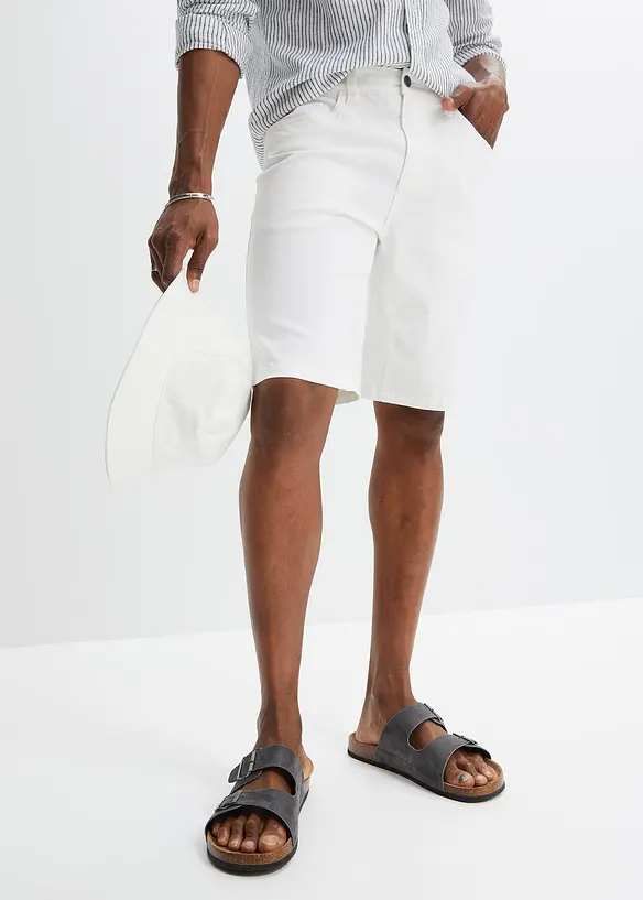 John Baner JEANSWEAR Stretch-Jeans-Bermuda, Classic Fit Online Shopping