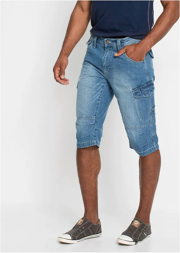 bonprix Jeans-Long-Bermuda, Loose Fit Weihnachtsangebot