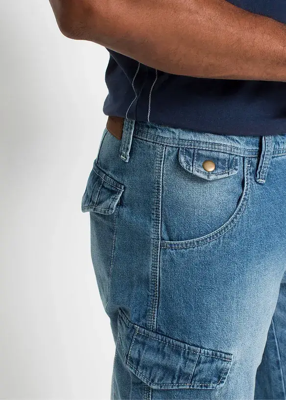 bonprix Jeans-Long-Bermuda, Loose Fit Weihnachtsangebot