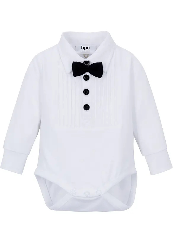 bpc bonprix collection Baby Langarmbody aus Bio-Baumwolle Clearance-Verkauf