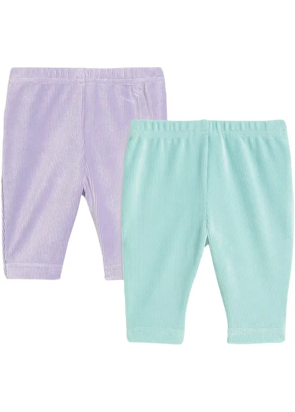 bpc bonprix collection Baby Leggings aus weichem Cord (2er Pack) Im Verkauf