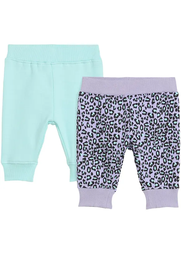 bpc bonprix collection Baby Sweathose (2er Pack) aus Bio Baumwolle Outlet
