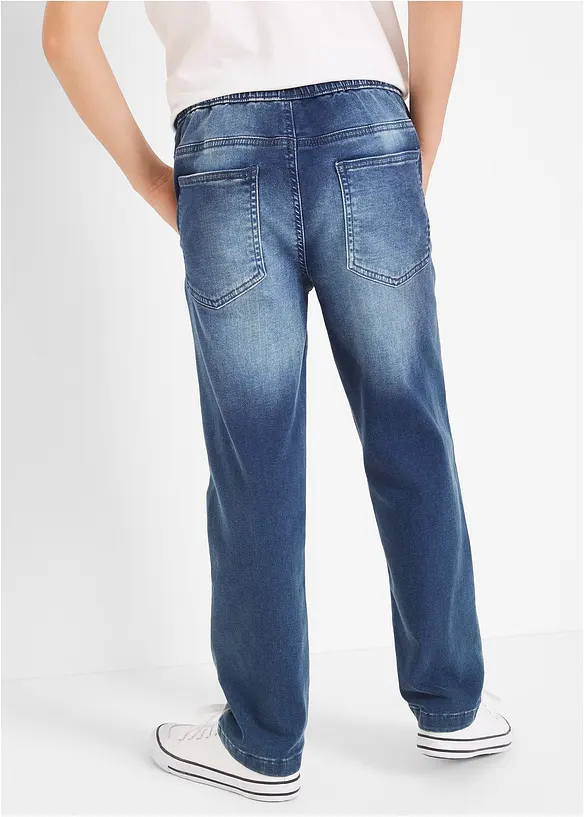 bonprix Jungen Sweat-Jeans, Regular Fit Sonderangebot