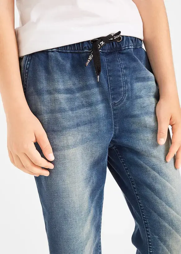 bonprix Jungen Sweat-Jeans, Regular Fit Rabatt