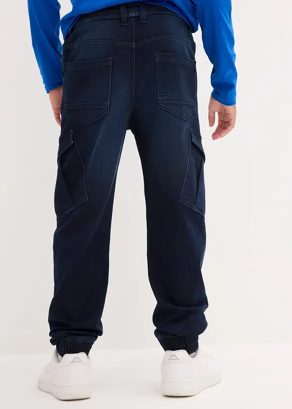 John Baner JEANSWEAR Jungen Jeans mit Cargotaschen, Regular Fit Versandkostenfrei