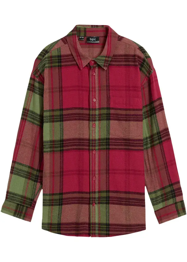 bpc bonprix collection Jungen Flanell-Langarmhemd Osterangebot