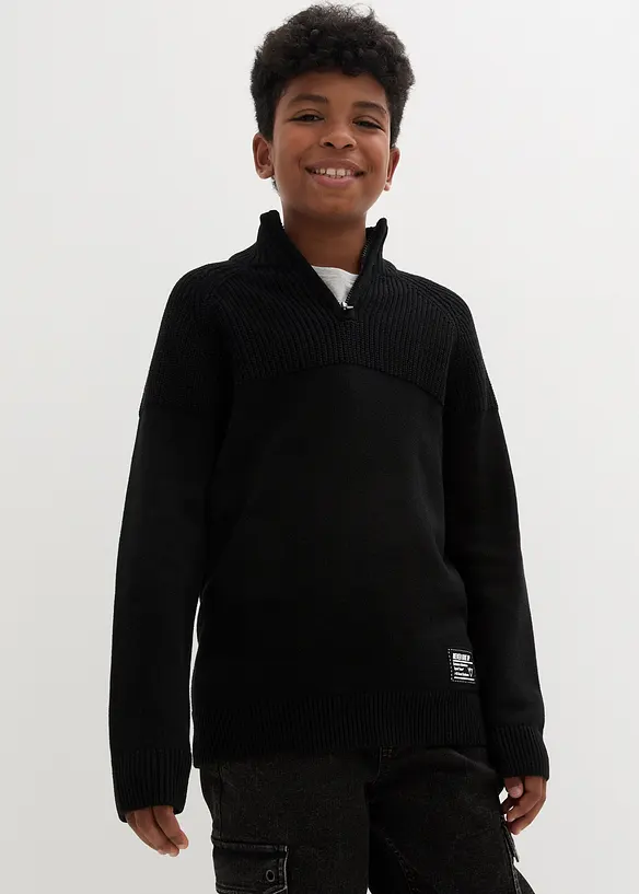 bpc bonprix collection Troyer Pullover mit Komfortschnitt Vatertagsangebot