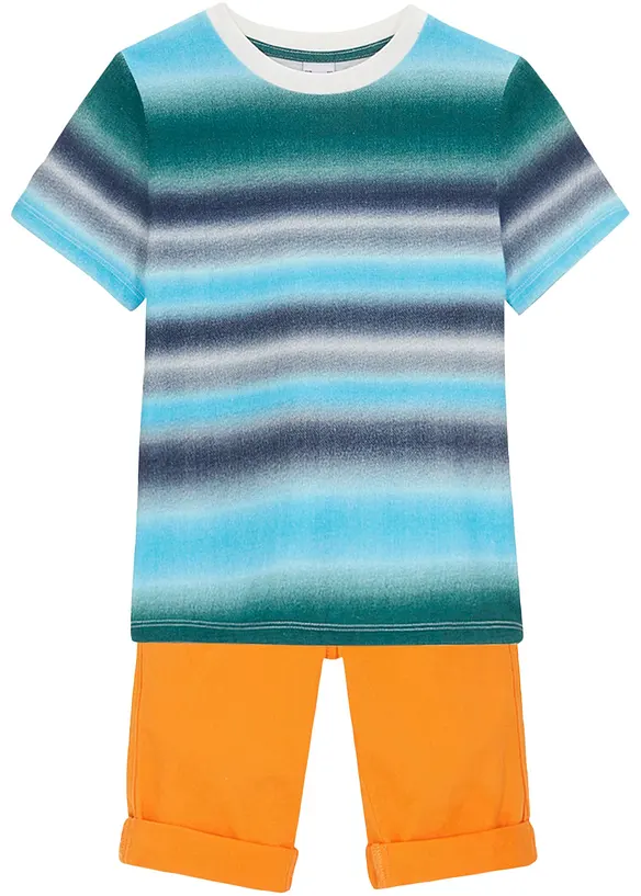 John Baner JEANSWEAR Jungen Stretch Shorts mit T-Shirt (2-tlg.Set) Neueste Stile
