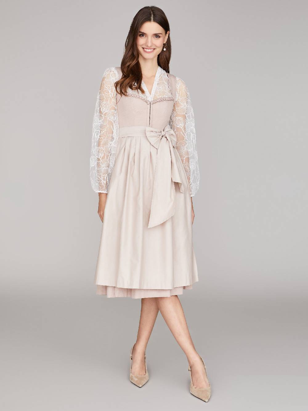 Limberry Weiße Spitzenbluse - LUNA BRIDAL FLOWER Preisnachlass