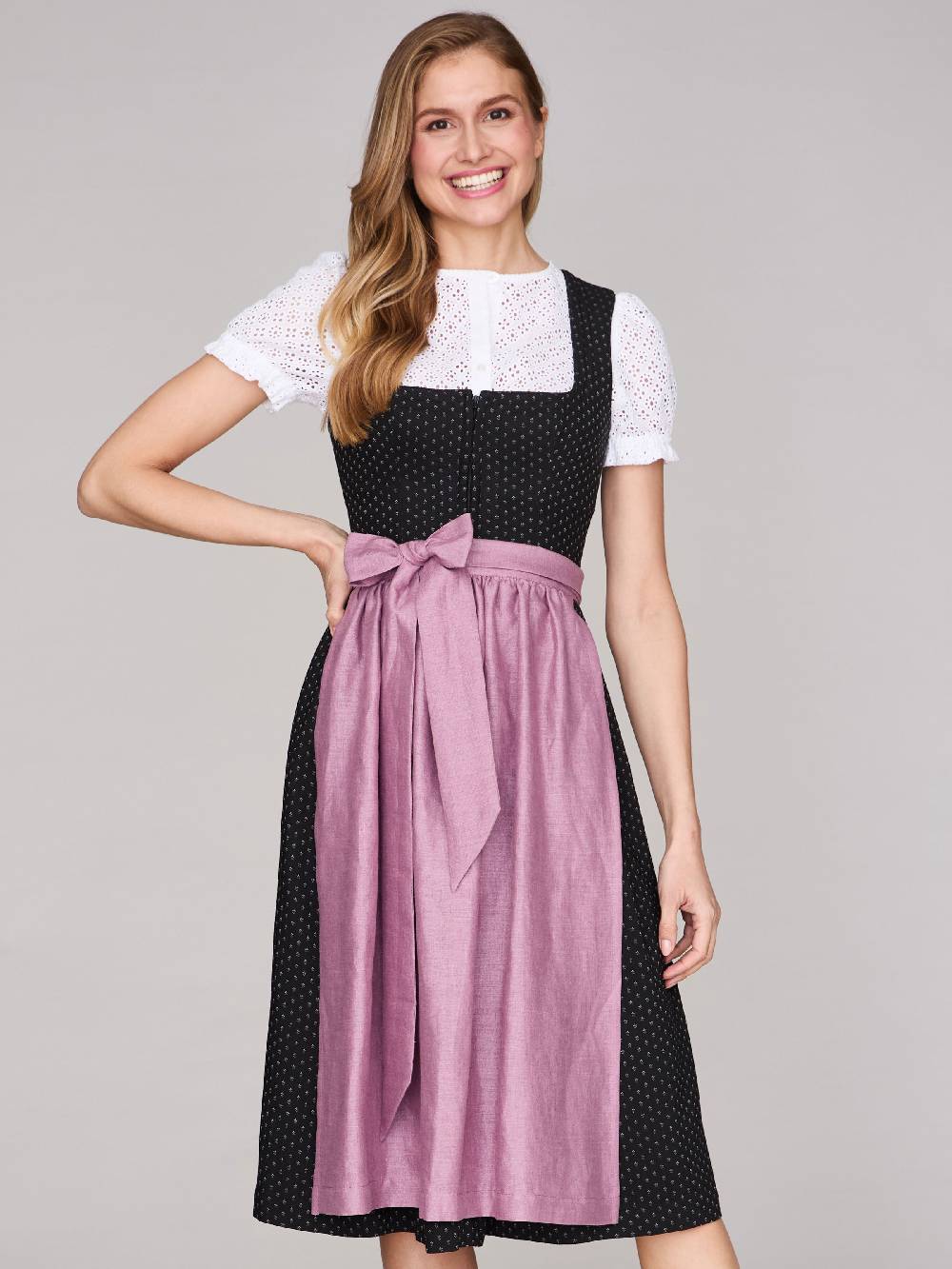 Limberry Hochgeschlossene Dirndlbluse - LOUISA Weihnachtsangebot