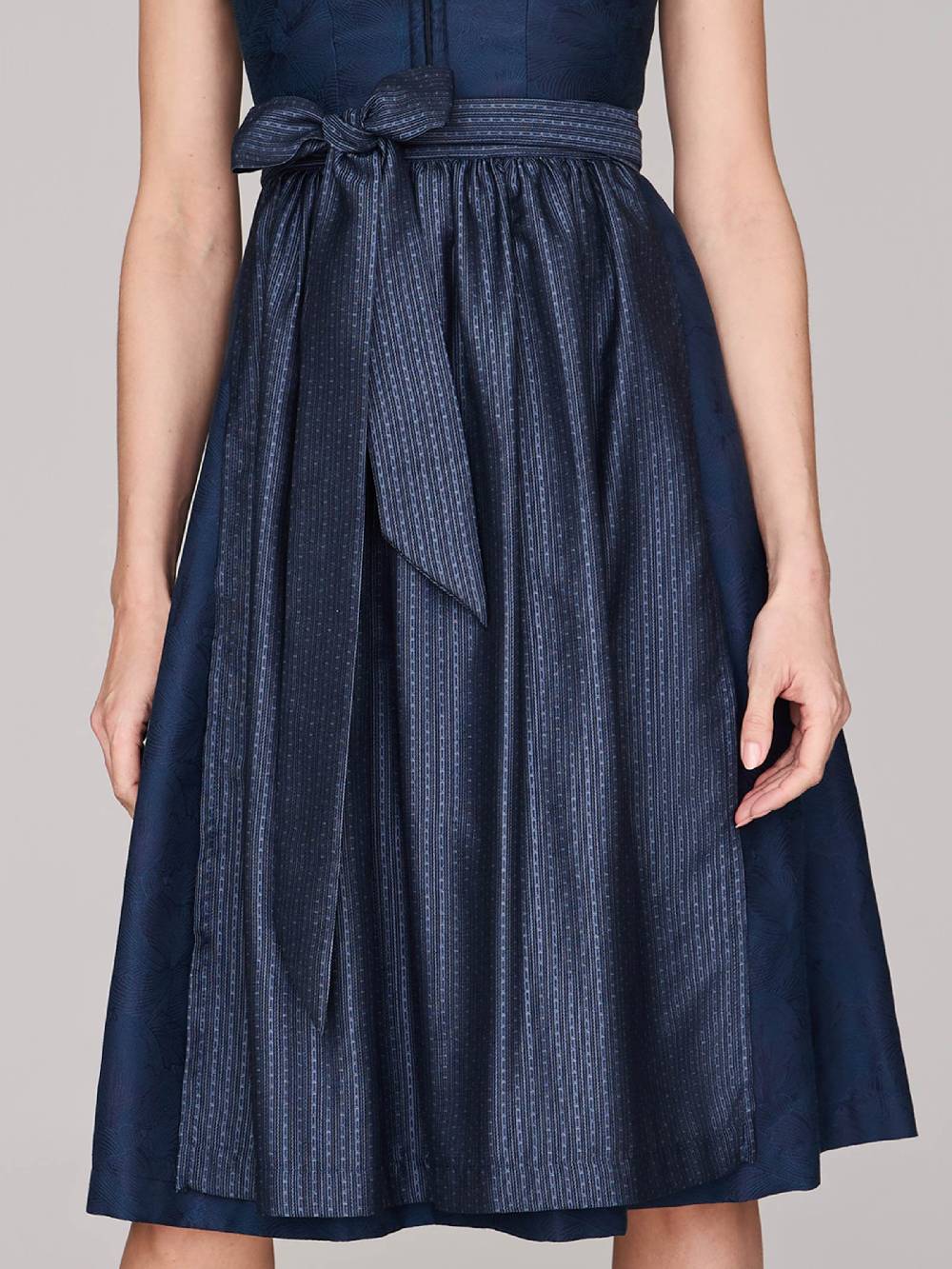 Limberry Mitternachtsblaues Dirndl mit floralem Muster - CECILY SEA STORM Riesige Ersparnisse