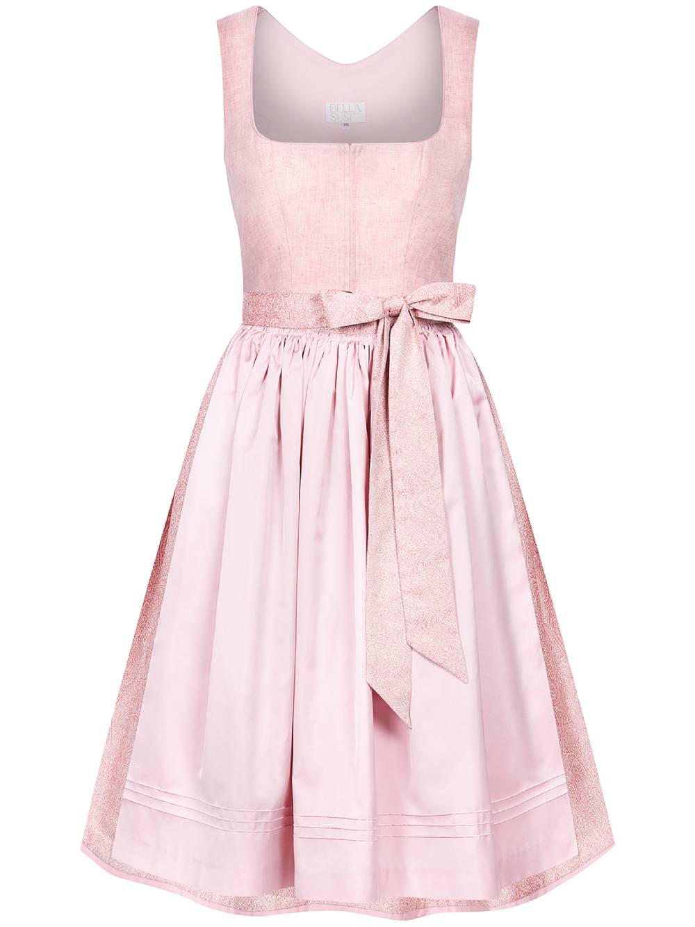 Limberry Pinkes Dirndl mit Leinen-Mieder - ANNA PINK Angebote