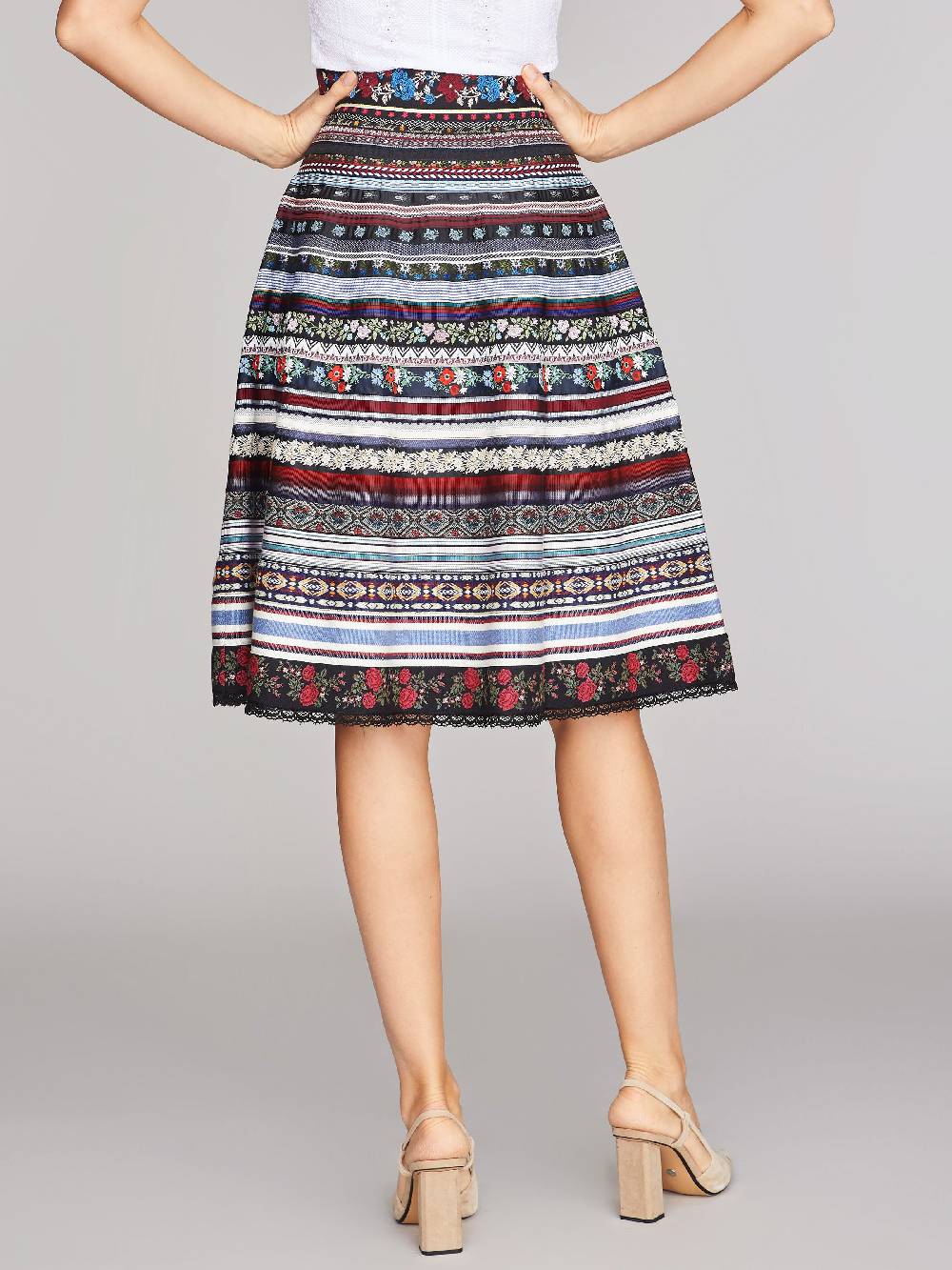 Limberry Dunkler Bänderrock - RIBBON SKIRT NIGHTSHADE Versandkostenfrei