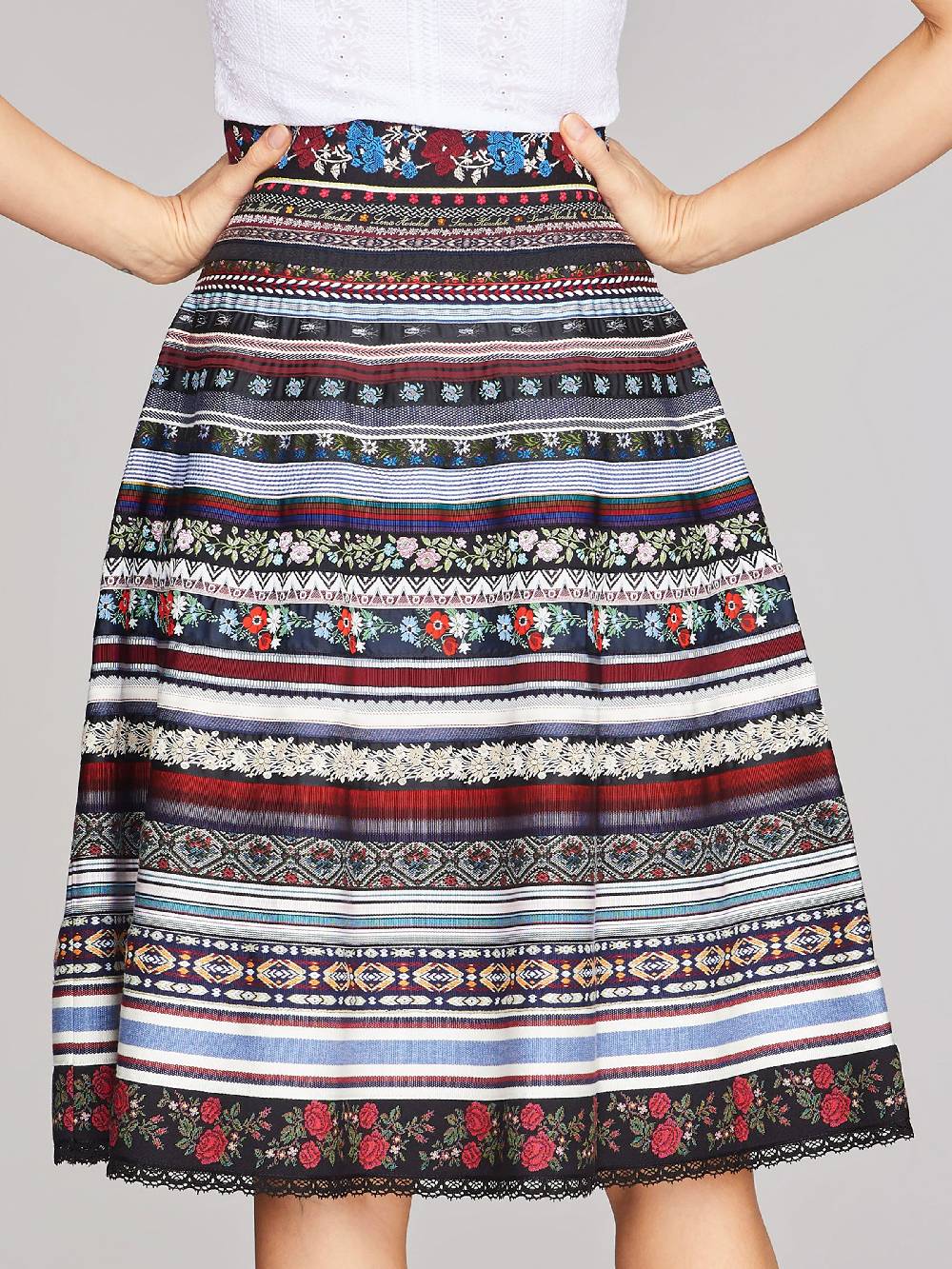 Limberry Dunkler Bänderrock - RIBBON SKIRT NIGHTSHADE Versandkostenfrei