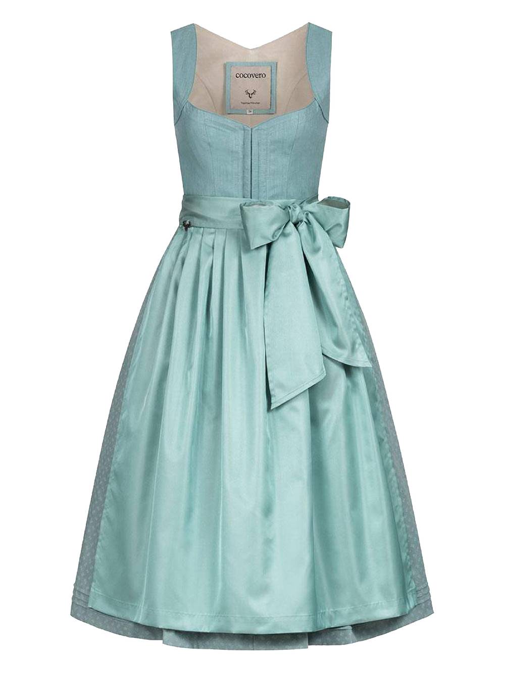 Limberry Hellblaues Dirndl mit Leinen-Mieder - NELLIE GRAPE 2025