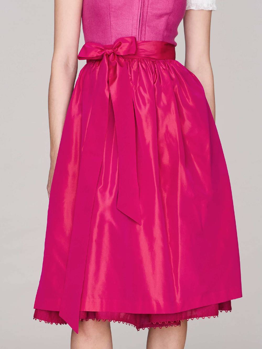 Limberry Pinkes Dirndl mit Leinen-Mieder - MÜNCHEN PINK Meist gekauft
