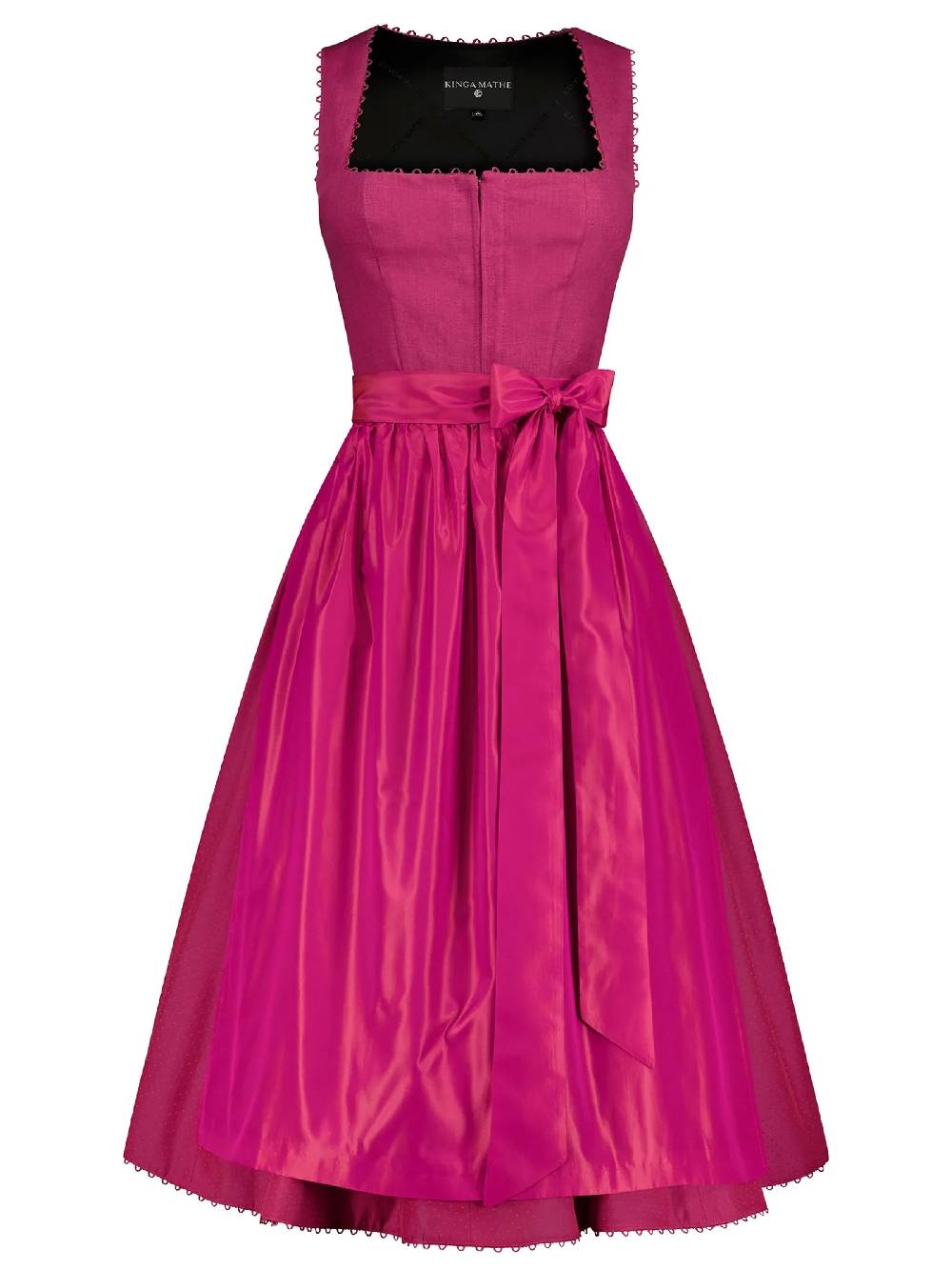 Limberry Pinkes Dirndl mit Leinen-Mieder - MÜNCHEN PINK Meist gekauft