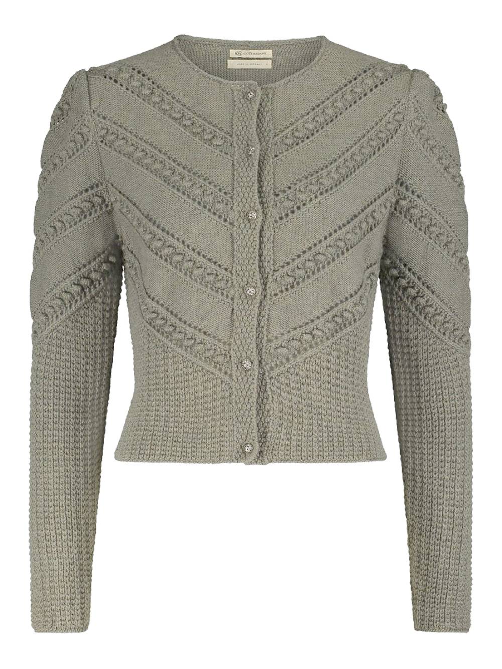 Limberry Thymian-grüne Strickjacke - OPHELIA THYMIAN Cyber Monday