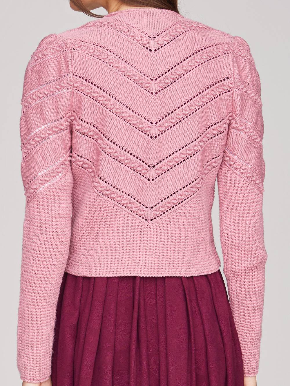 Limberry Strickjacke in Nelkenrosa - OPHELIA NELKENROSA Lagerräumung