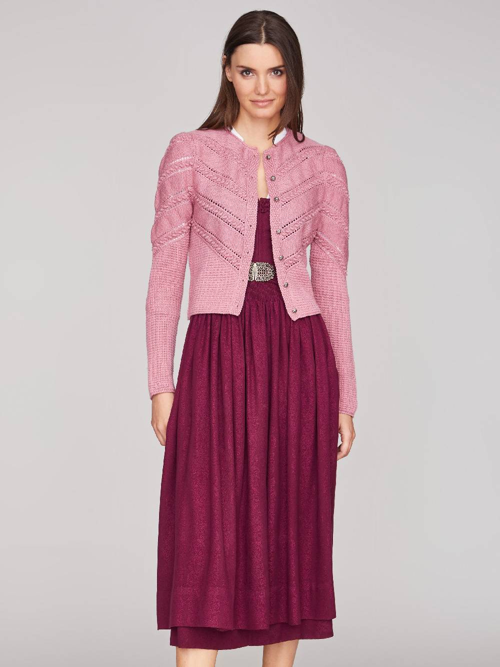 Limberry Strickjacke in Nelkenrosa - OPHELIA NELKENROSA Lagerräumung