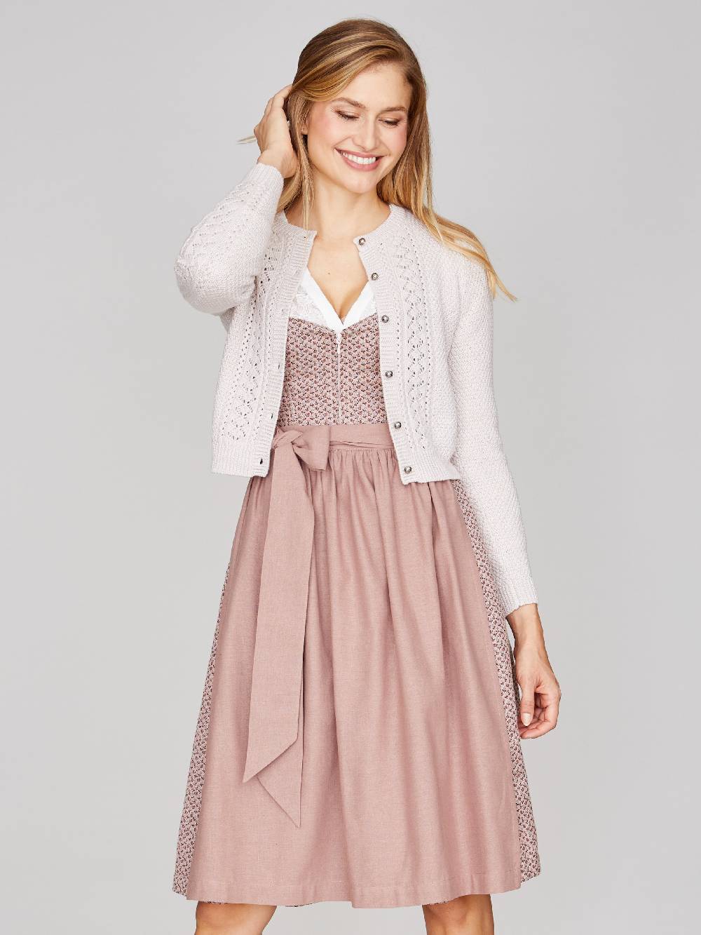 Limberry Strickjacke in Sandstein - EVI Wochenangebot
