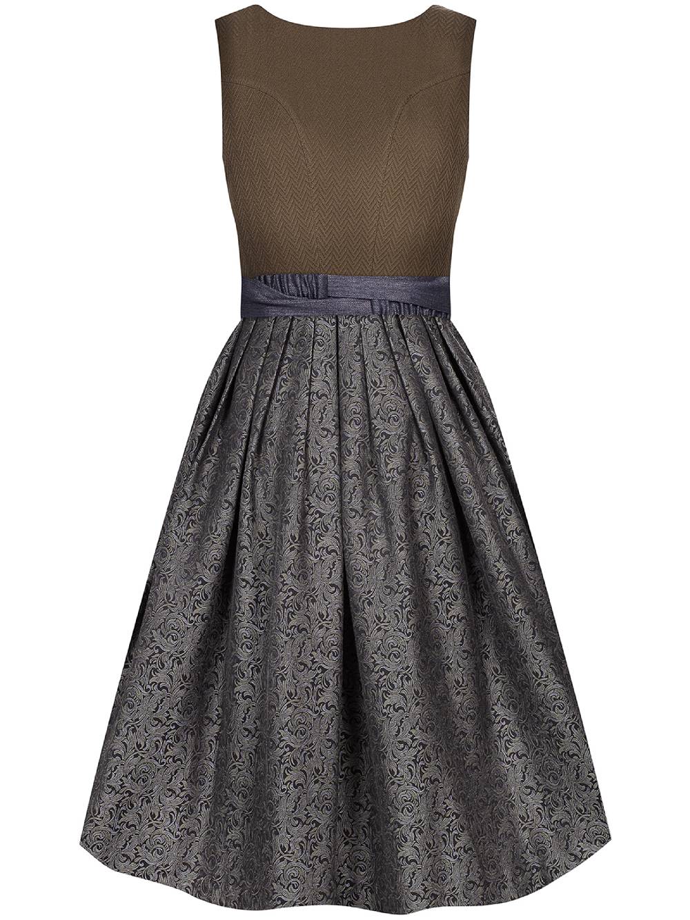 Limberry Olivfarbenes Dirndl - ANTONIA OLIV-ANTHRAZIT Letzte 3 Tage