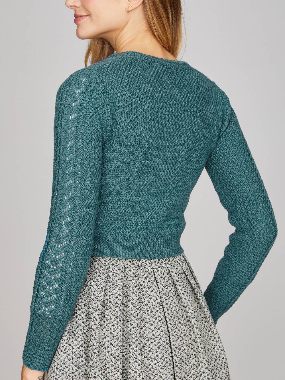 Limberry Petrolblaue Strickjacke - EVI Letzter Tag