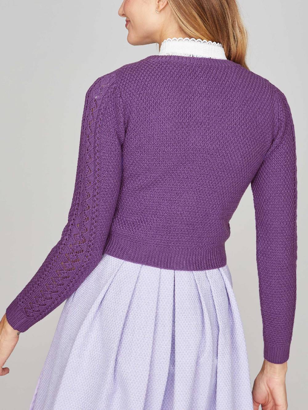 Limberry Strickjacke in Violett - EVI Bis zu 50% Rabatt