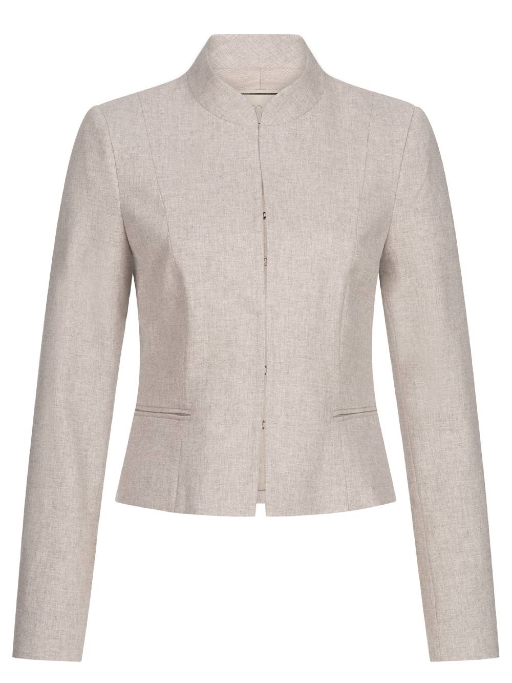 Limberry Grau-Beiger Trachtenjanker aus Loden - TIFFANY LODEN LOVELY GREIGE 50% Rabatt mit kostenlosem Versand