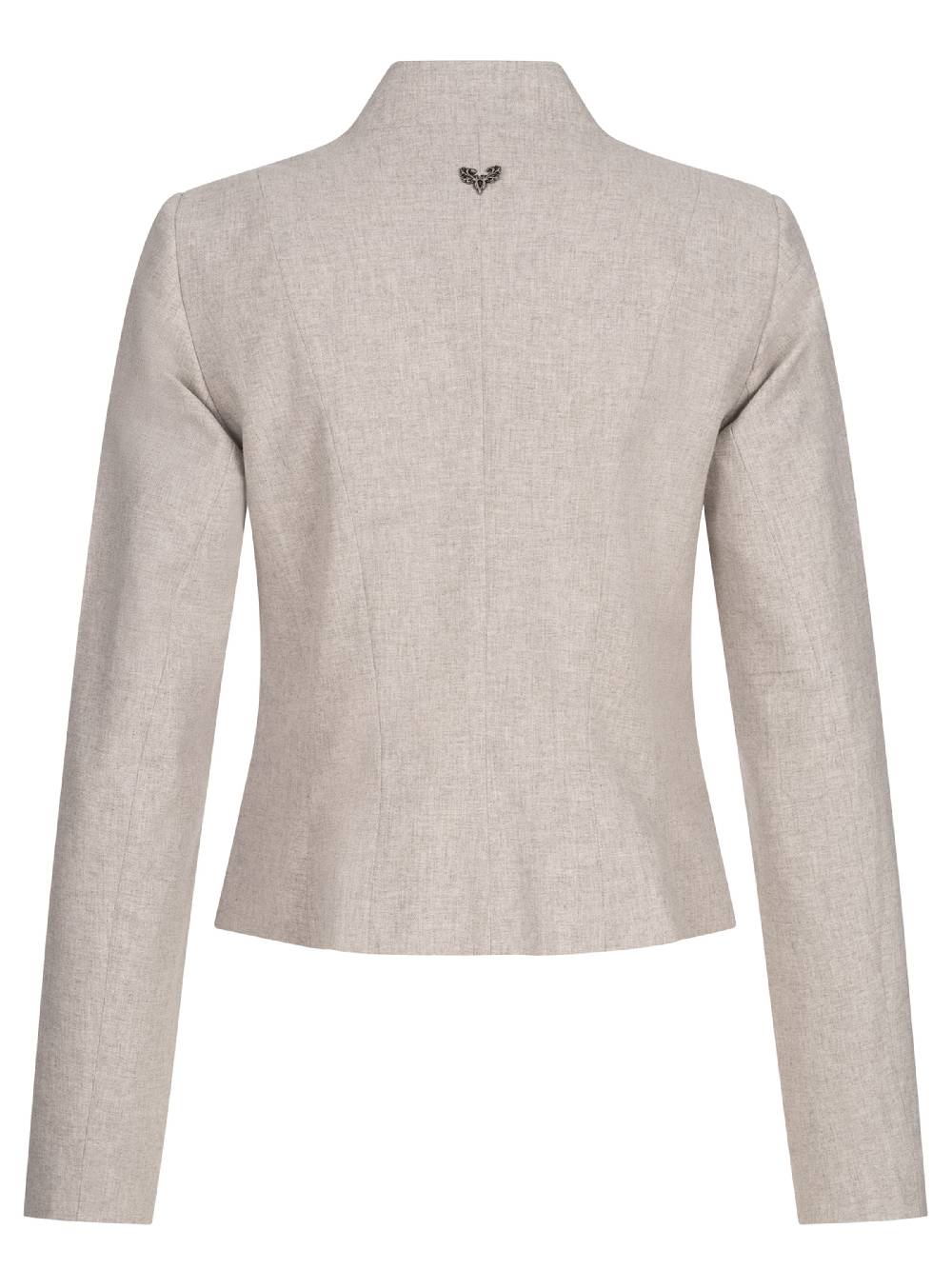 Limberry Grau-Beiger Trachtenjanker aus Loden - TIFFANY LODEN LOVELY GREIGE 50% Rabatt mit kostenlosem Versand