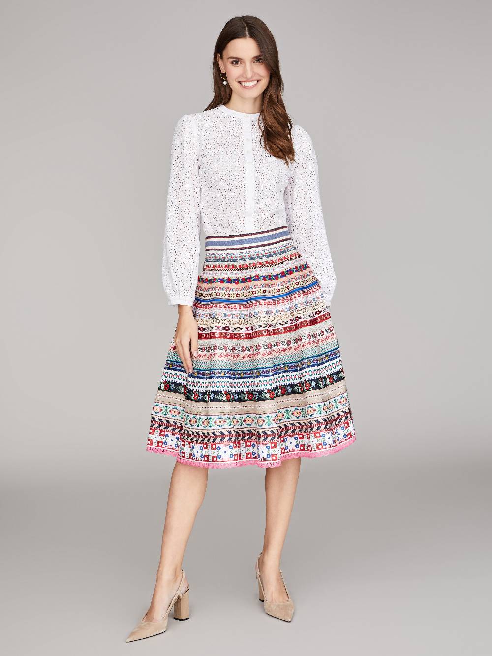 Limberry Verspielter Bänderrock - RIBBON SKIRT MEMORY LANE Kostenloser Versand international