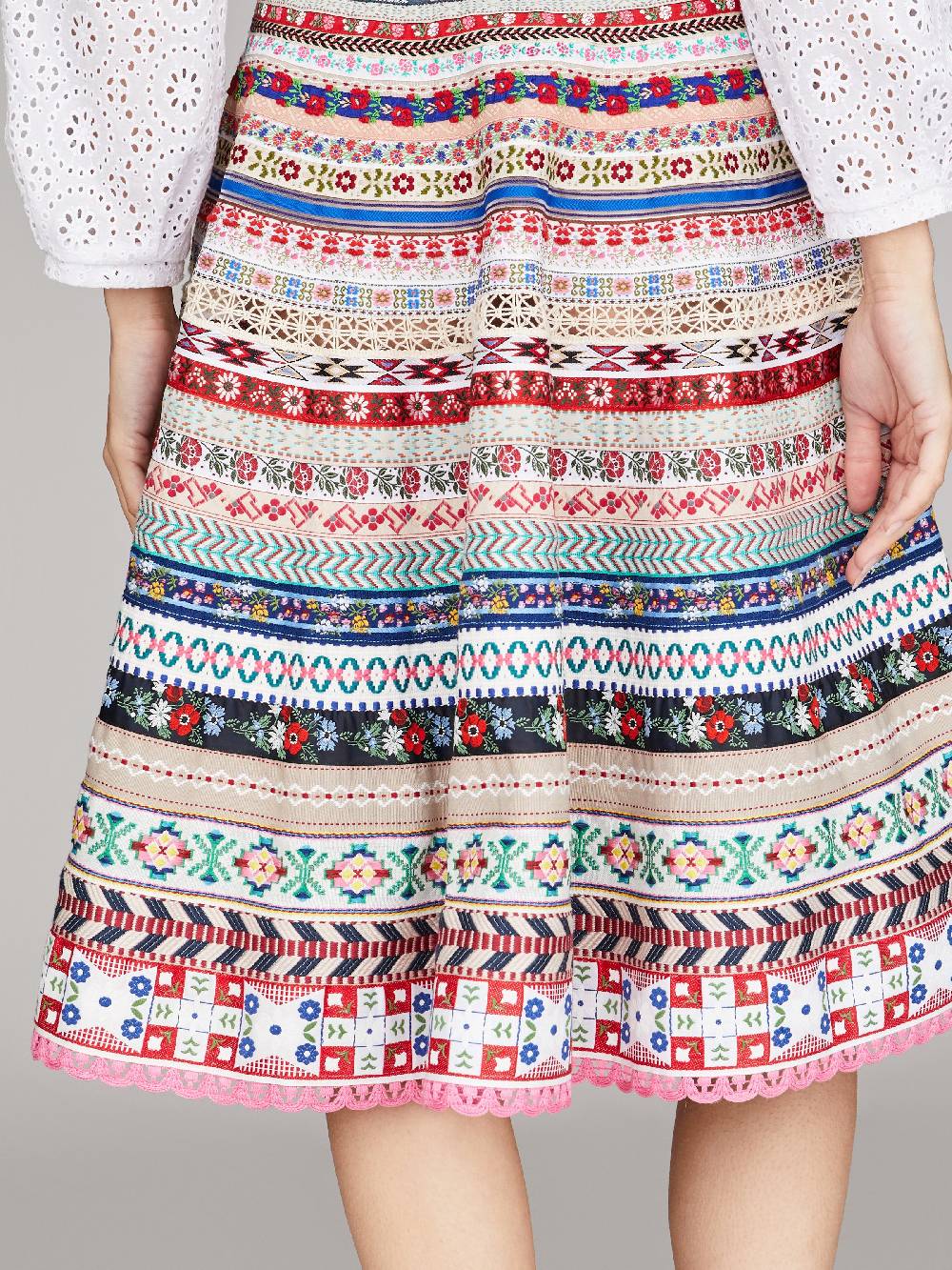 Limberry Verspielter Bänderrock - RIBBON SKIRT MEMORY LANE Kostenloser Versand international