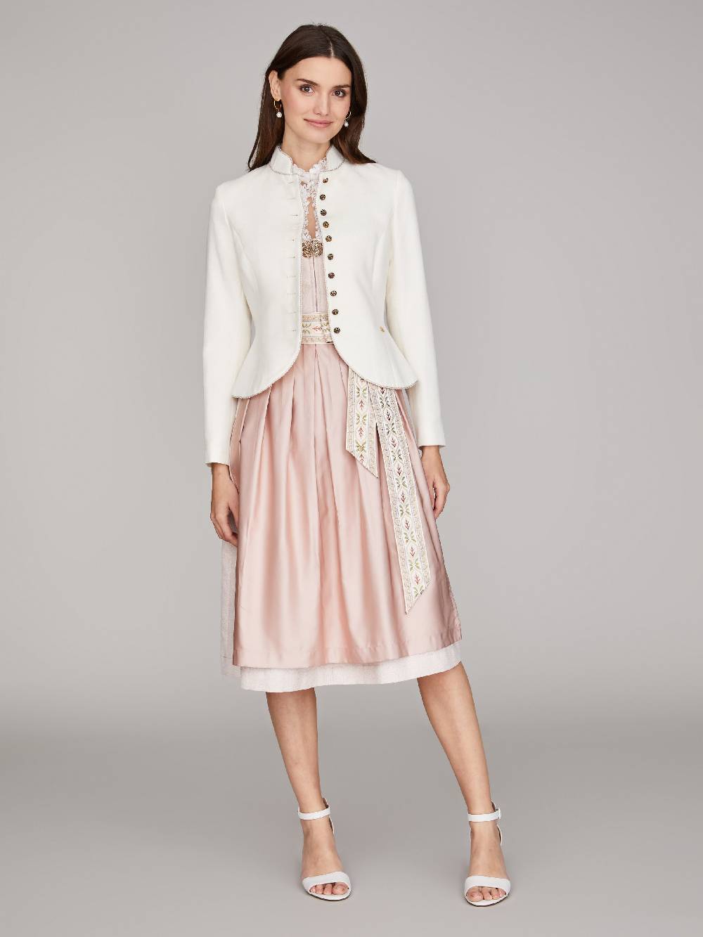 Limberry Altrosa Dirndl mit dekorativer Schnalle - LOLA ROSÉ Fabrikladen