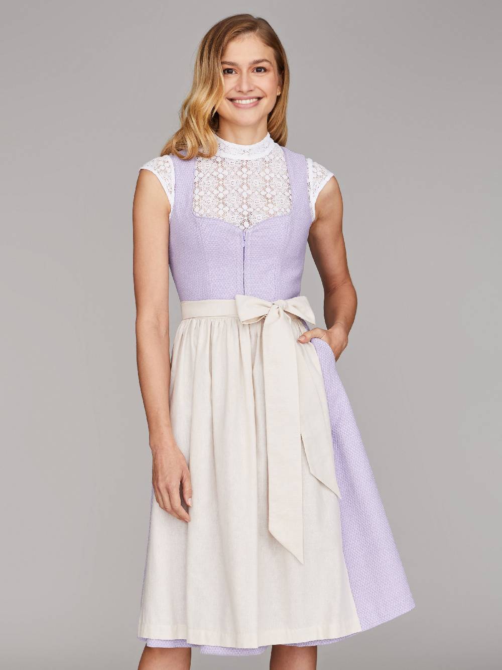 Limberry Flieder-farbenes Dirndl - JOAN PALE LAVENDER Begrenzt auf 3 Tage