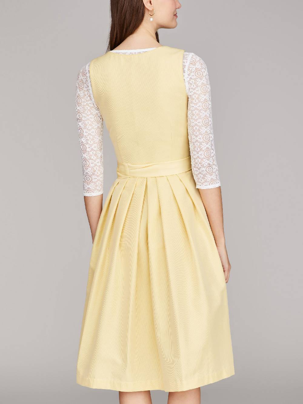 Limberry Hellgelbes Dirndl - ELAINE LIGHT YELLOW 50% Rabatt für begrenzte Zeit
