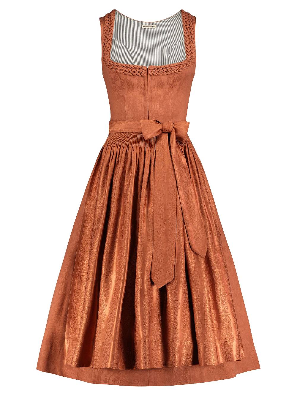 Limberry Rostbraunes Stretch-Dirndl - VRENI ROSTBRAUN Outlet