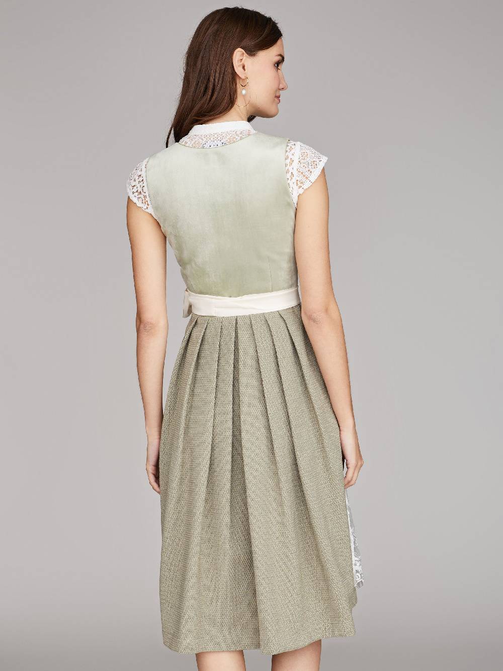 Limberry Salbeigrünes Samtdirndl - RUTH SAGE GREEN Hotsell