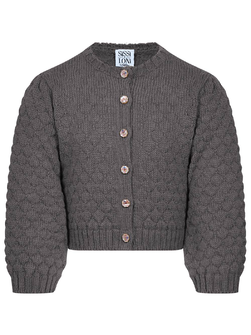 Limberry Graue Strickjacke für Kinder - INGE GRAU Meist gekauft
