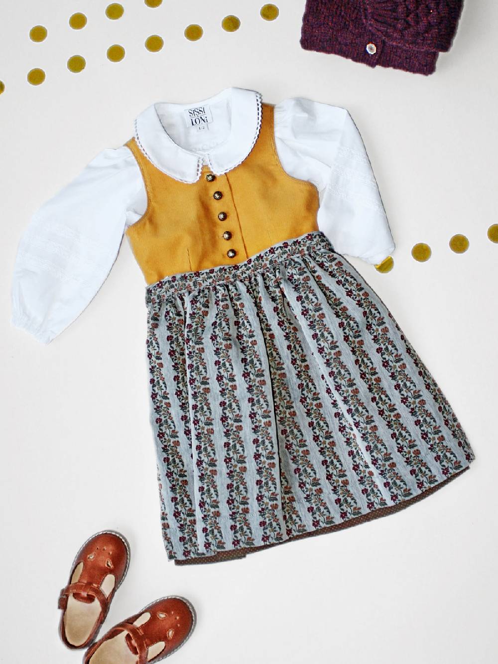Limberry Weiße Kinderbluse - MAGGY WEISS Großer Ausverkauf