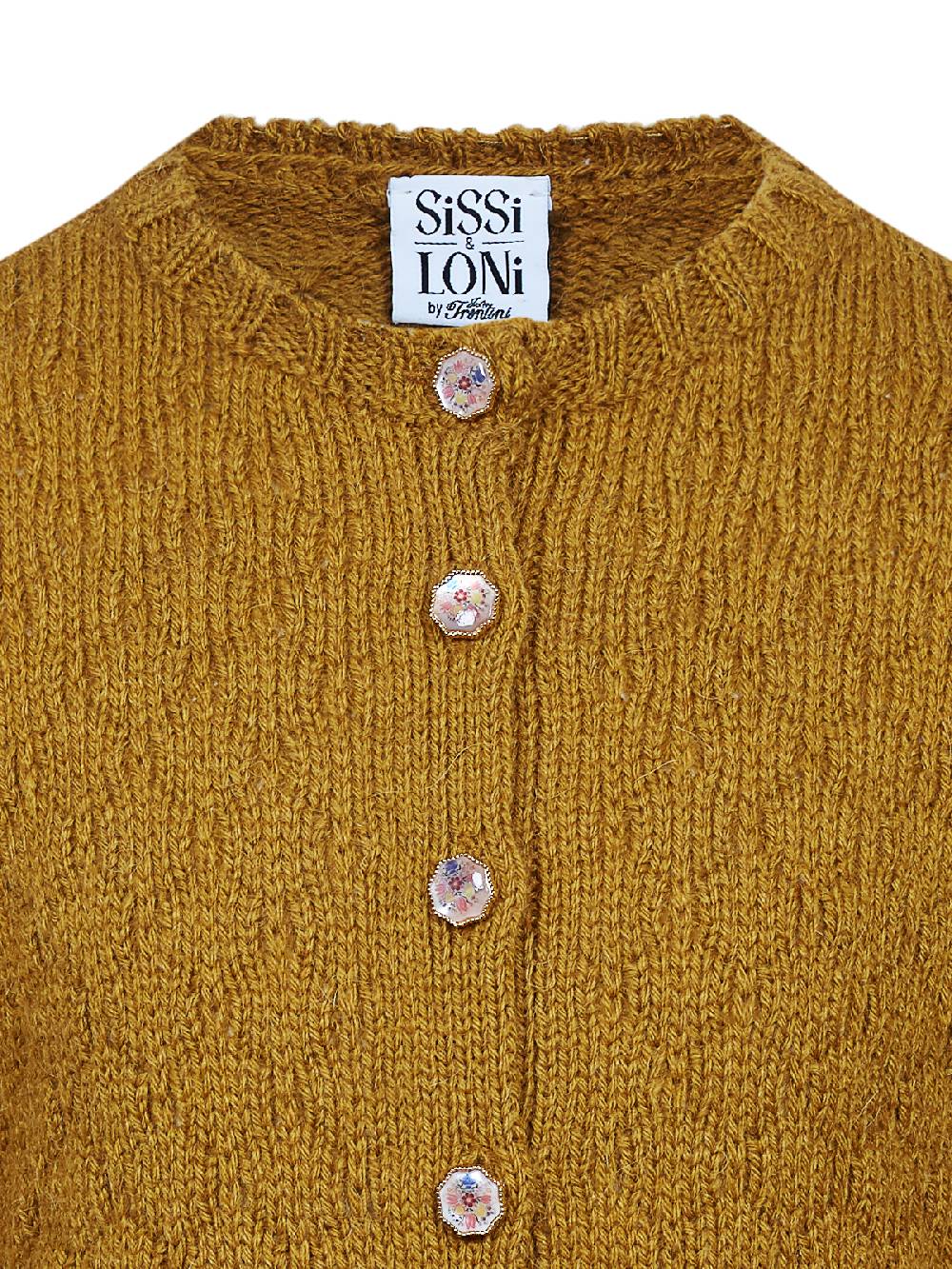 Limberry Senf-farbene Strickjacke für Kinder - INGE SENF Flash Sale