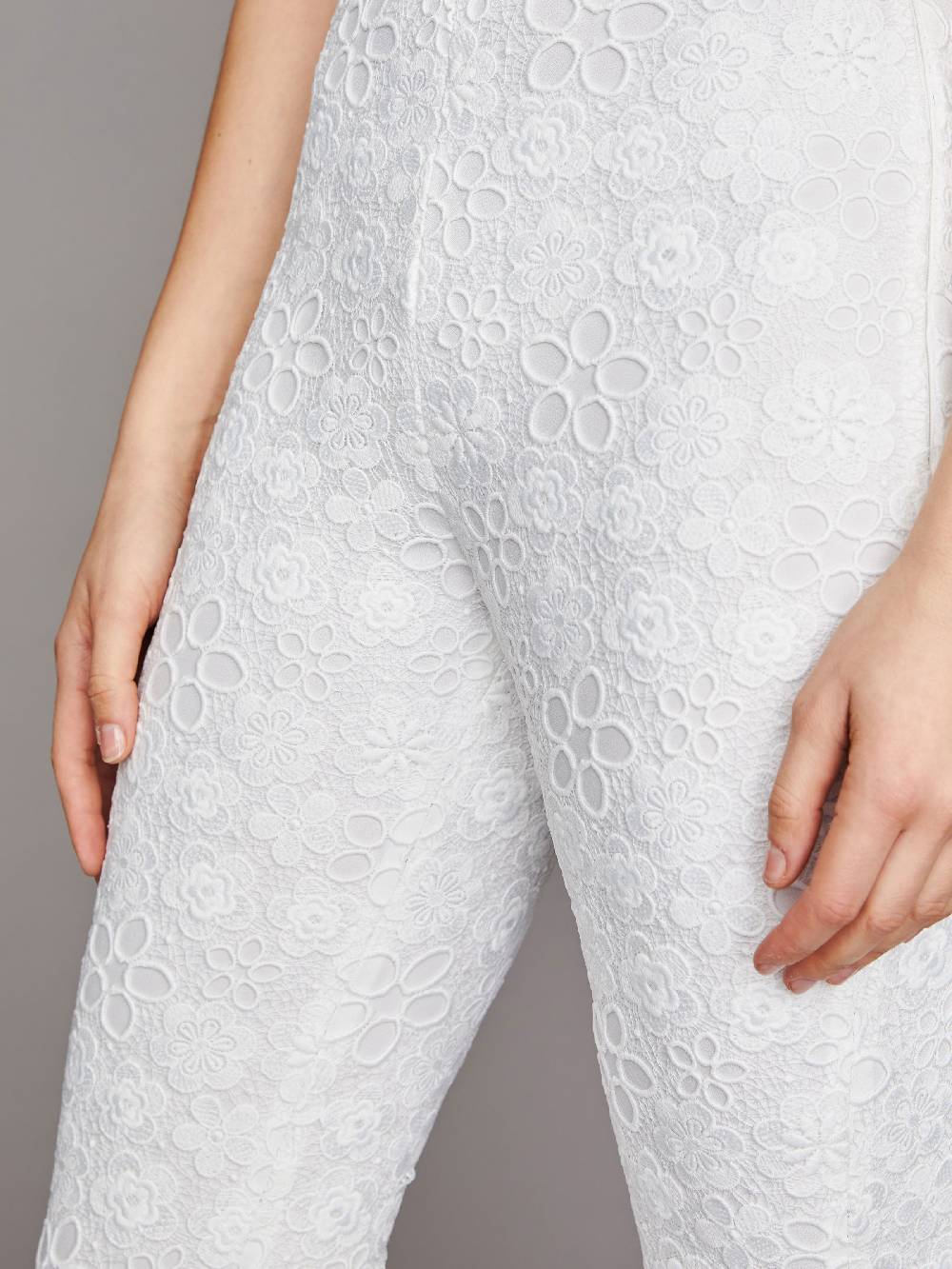 Limberry Cremefarbene Braut-Hose aus Spitze - IVY Zeitlich begrenztes Angebot
