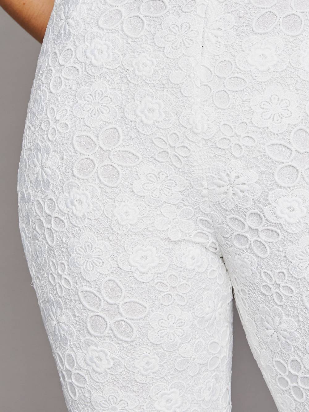 Limberry Cremefarbene Braut-Hose aus Spitze - IVY Zeitlich begrenztes Angebot