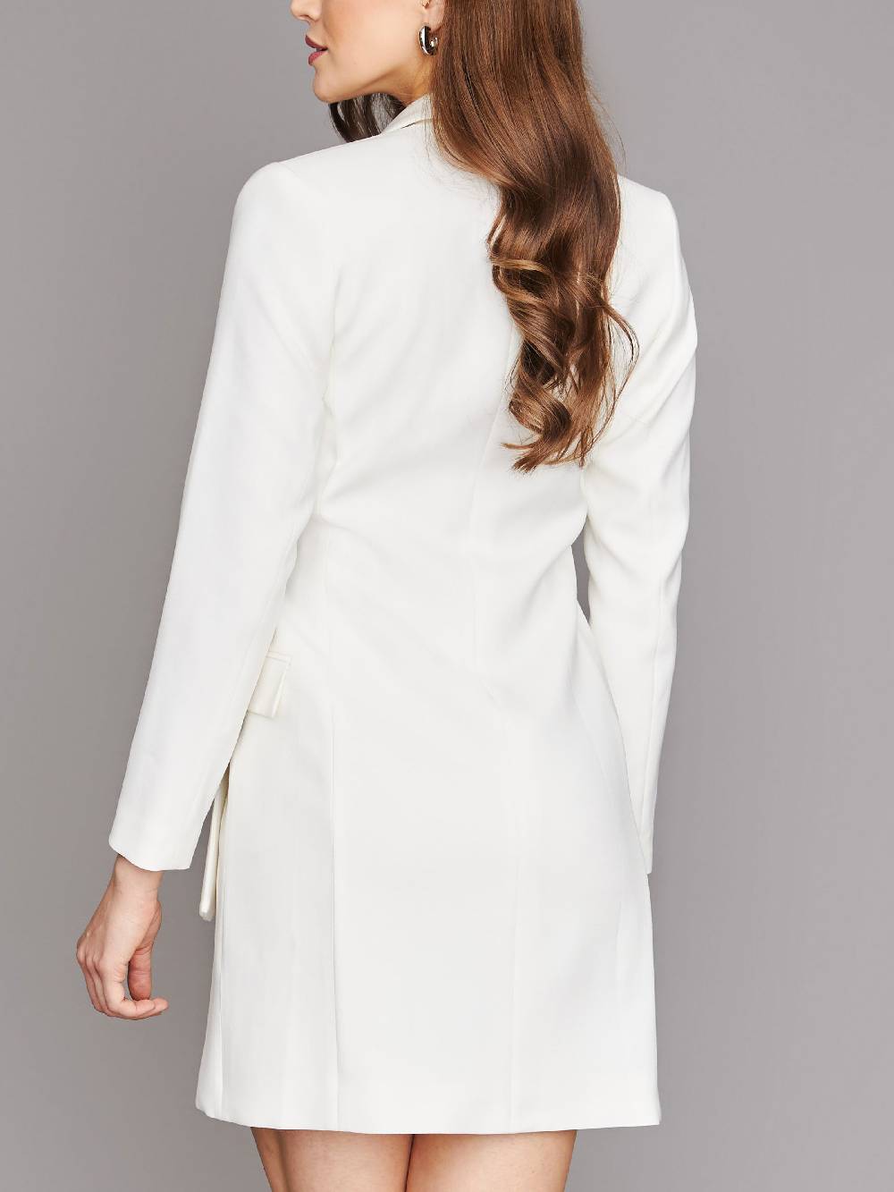 Limberry Cremefarbenes Braut-Blazerkleid - LEONA Räumungsverkauf